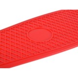 JOKO Detský Skateboard s LED svetlom, nosnosť 50kg, červený