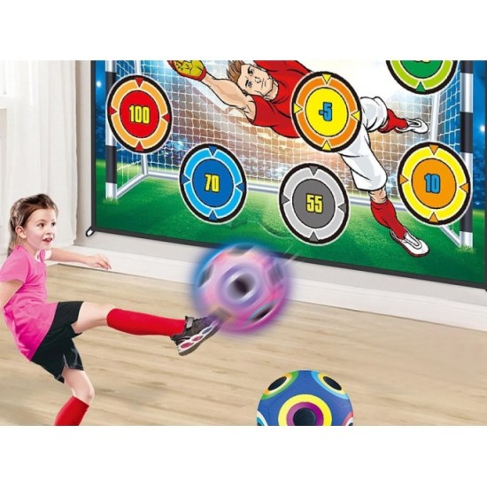 JOKO Tréningová Futbalová Bránka + Svietiaca Futbalová Lopta