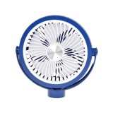 JOKO Tichý Bezdrôtový Stolový ventilátor 20cm, 360° chladenie, 3 režimy chladenia, modrý