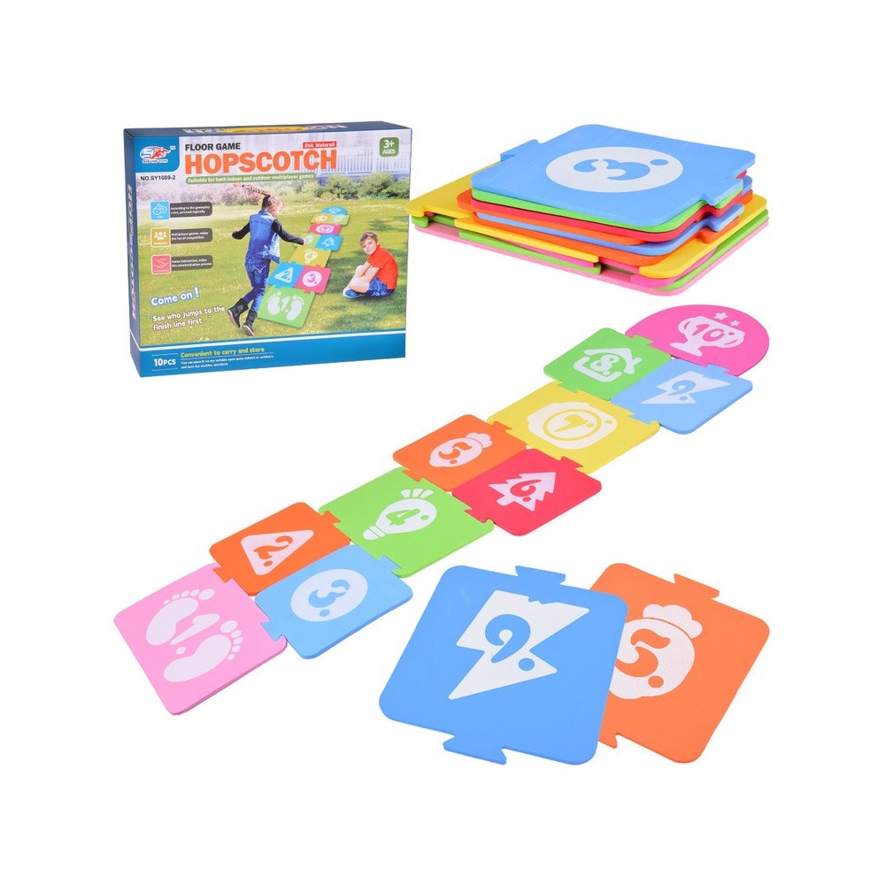 JOKO Detské Penové Puzzle - Pohybová Hra Škôlka