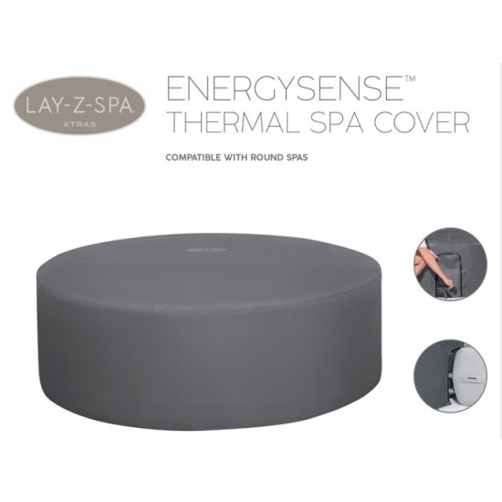 BESTWAY 60333 Kompletný Termokryt Lay-Z-Spa Xtras EnergySense Plus na vírivku s priemerom 216cm