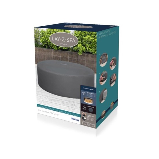 BESTWAY 60333 Kompletný Termokryt Lay-Z-Spa Xtras EnergySense Plus na vírivku s priemerom 216cm
