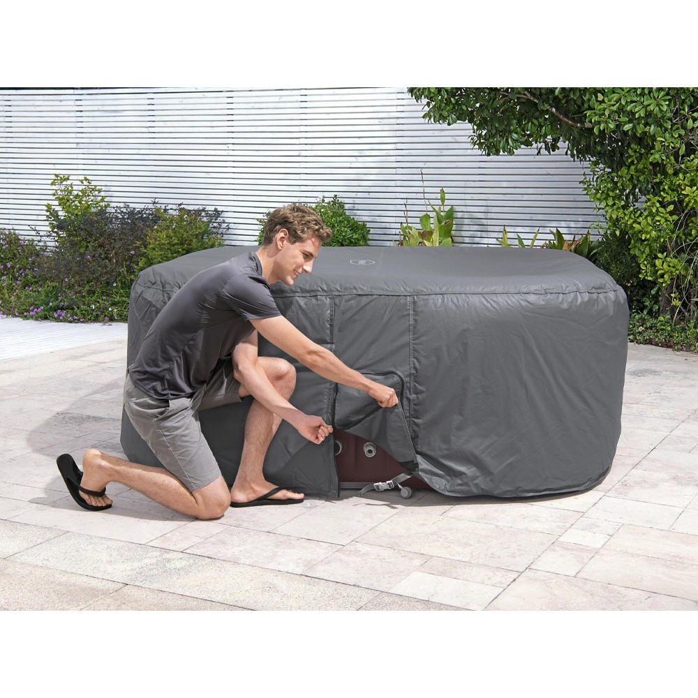 BESTWAY 60333 Kompletný Termokryt Lay-Z-Spa Xtras EnergySense Plus na vírivku 201 x 201 x 80 cm
