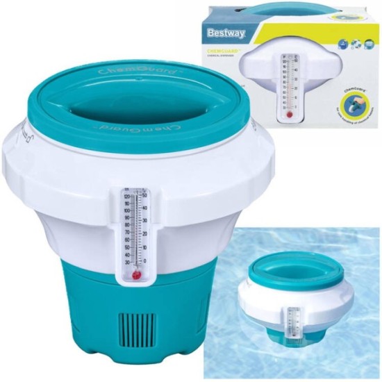 Bestway 58701 CHEMGUARD Plavák s teplomerom na 200g tablety