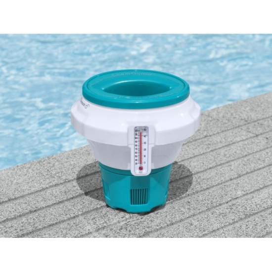 Bestway 58701 CHEMGUARD Plavák s teplomerom na 200g tablety