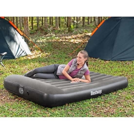 Bestway 671BR Nafukovací matrac Tritech pre 2 osoby + vstavaná USB pumpa