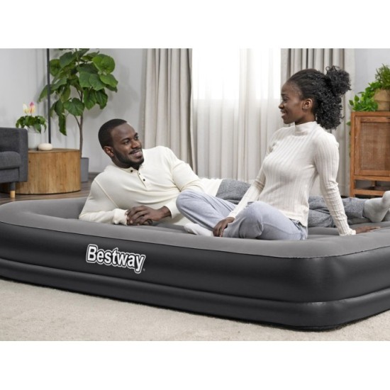 Bestway 671BU Nafukovací matrac Bestway Tritech so vstavanou USB pumpou 152x203cm