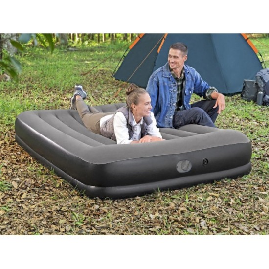 Bestway 671BU Nafukovací matrac Bestway Tritech so vstavanou USB pumpou 152x203cm