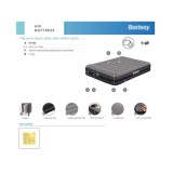 Bestway 671BU Nafukovací matrac Bestway Tritech so vstavanou USB pumpou 152x203cm