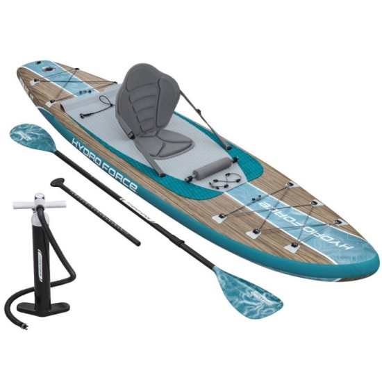 Bestway 65350 Nafukovacia doska Stand up Paddleboard Hydro Force® Freesoul Elite 2v1 335cm + veslo + sedadlo + taška