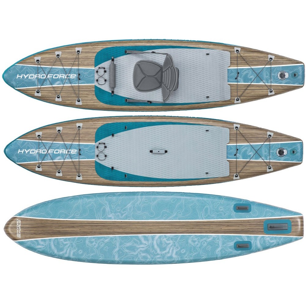 Bestway 65350 Nafukovacia doska Stand up Paddleboard Hydro Force® Freesoul Elite 2v1 335cm + veslo + sedadlo + taška