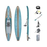 Bestway 65350 Nafukovacia doska Stand up Paddleboard Hydro Force® Glider Elite 2v1 381cm + veslo + sedadlo + taška