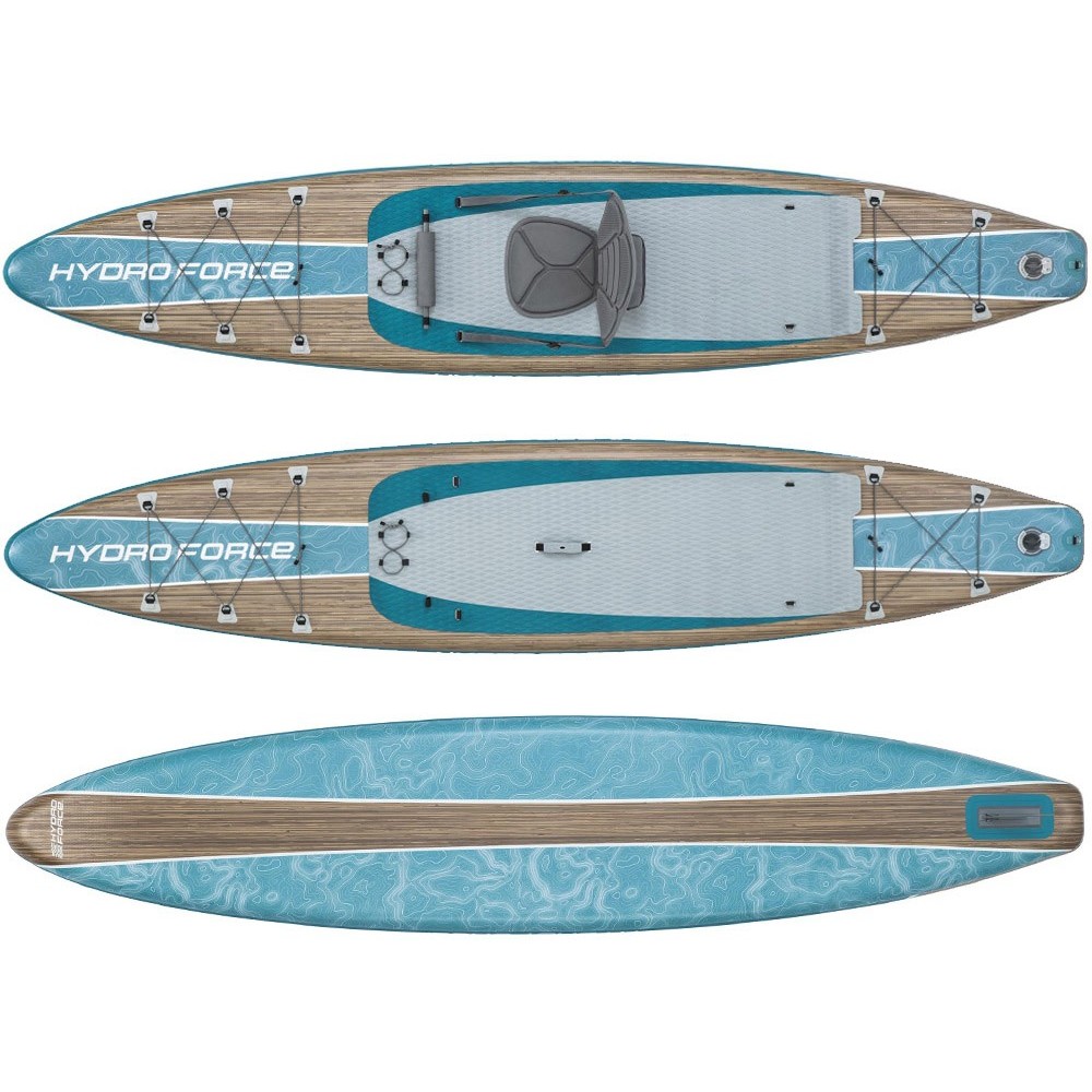 Bestway 65350 Nafukovacia doska Stand up Paddleboard Hydro Force® Glider Elite 2v1 381cm + veslo + sedadlo + taška