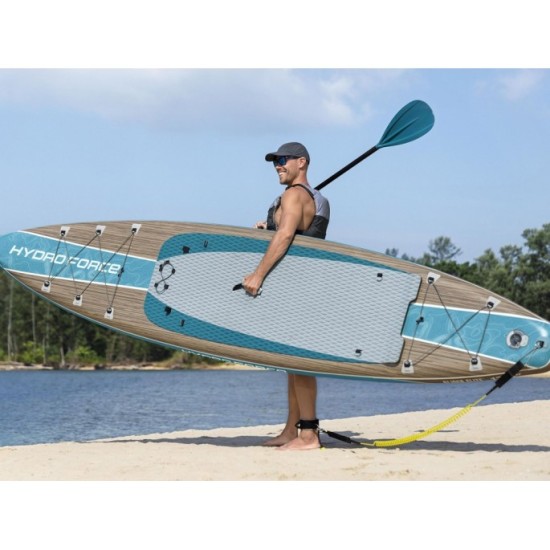 Bestway 65350 Nafukovacia doska Stand up Paddleboard Hydro Force® Glider Elite 2v1 381cm + veslo + sedadlo + taška