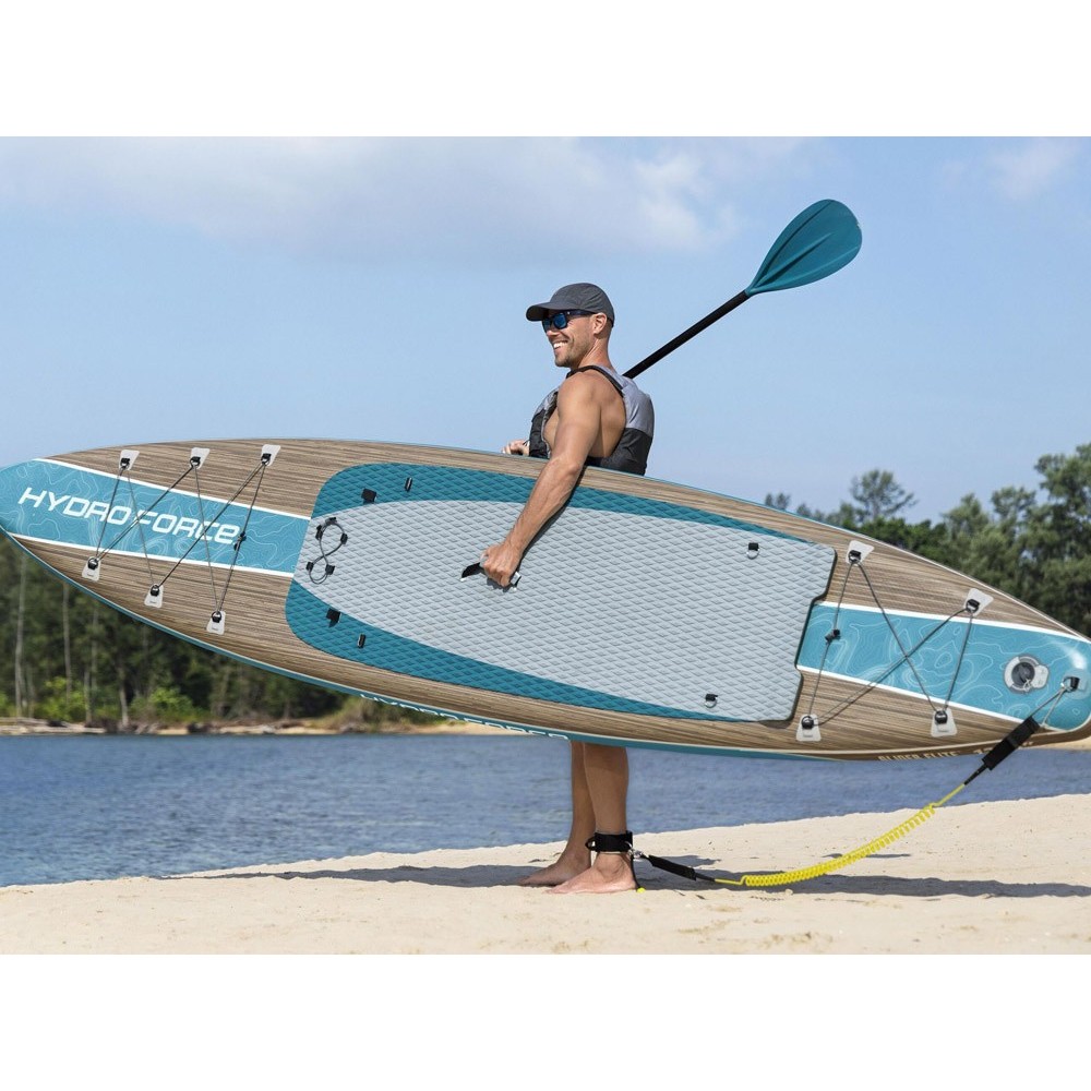 Bestway 65350 Nafukovacia doska Stand up Paddleboard Hydro Force® Glider Elite 2v1 381cm + veslo + sedadlo + taška
