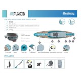 Bestway 65350 Nafukovacia doska Stand up Paddleboard Hydro Force® Glider Elite 2v1 381cm + veslo + sedadlo + taška