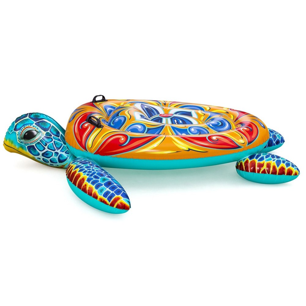 Bestway Nafukovací Matrac Korytnačka Majolika s rúčkami 183 cm x 173 cm
