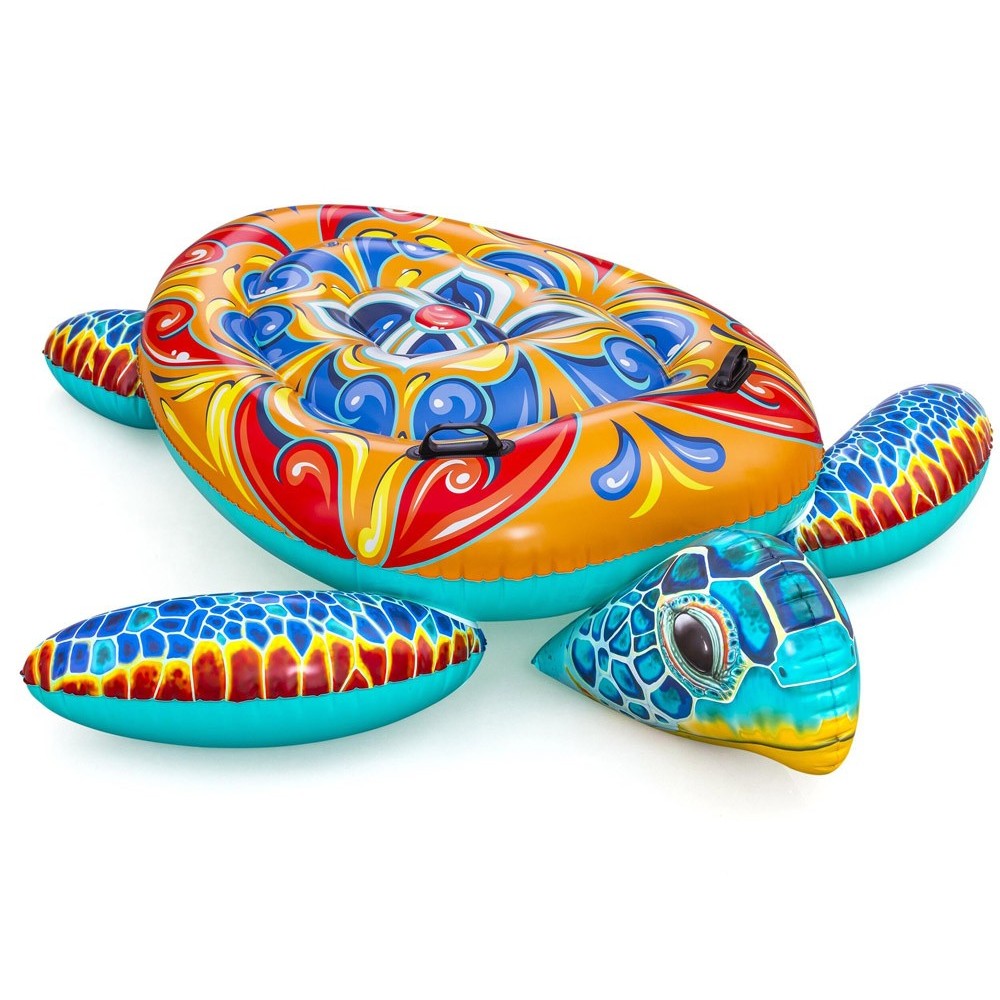 Bestway Nafukovací Matrac Korytnačka Majolika s rúčkami 183 cm x 173 cm