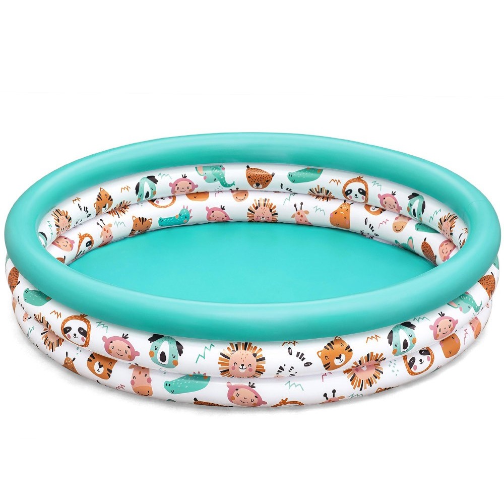 Bestway 51226 Detský Okrúhly Bazén SAFARI ANIMALS 122cm