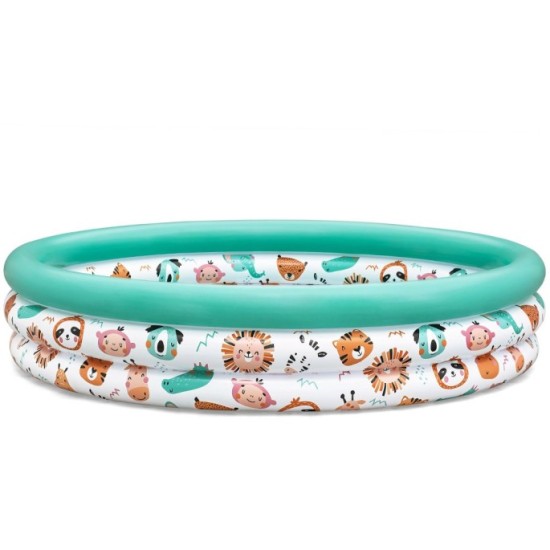 Bestway 51226 Detský Okrúhly Bazén SAFARI ANIMALS 122cm