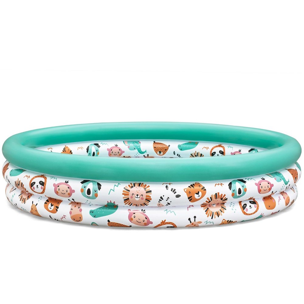 Bestway 51226 Detský Okrúhly Bazén SAFARI ANIMALS 122cm