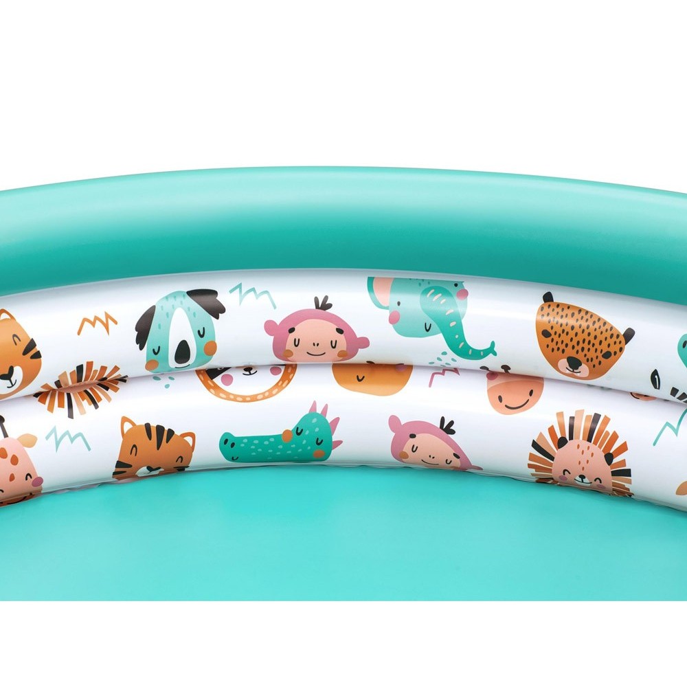 Bestway 51226 Detský Okrúhly Bazén SAFARI ANIMALS 122cm