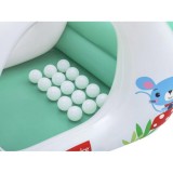 Fisher Price 93570 Detský Nafukovací Bazén s loptičkami Muchotrávka 107cm