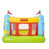 Bestway 93553 Fisher Price Detská Nafukovacia Trampolína 175 x 173cm, nosnosť 85kg