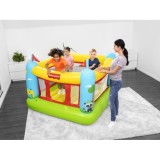 Bestway 93553 Fisher Price Detská Nafukovacia Trampolína 175 x 173cm, nosnosť 85kg