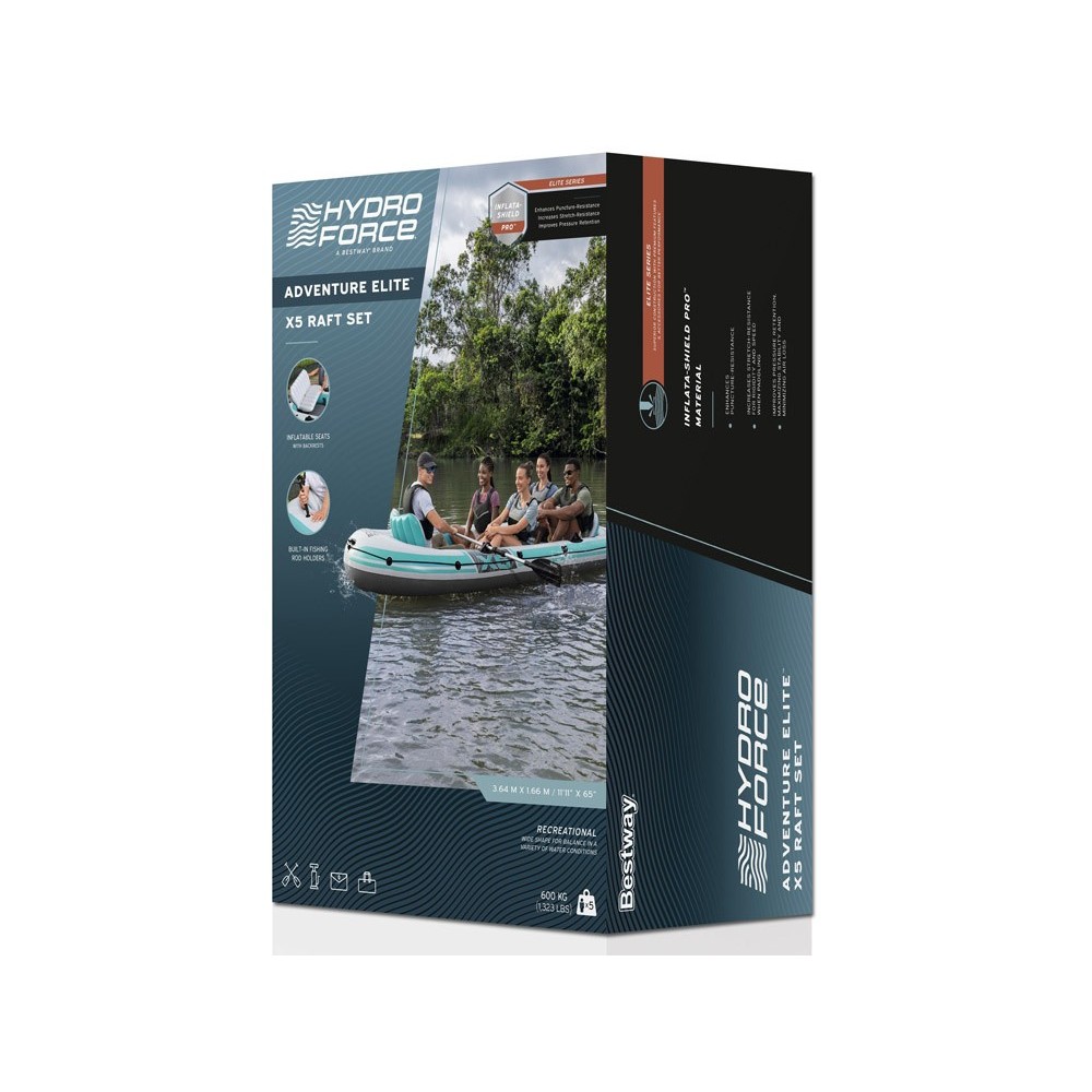 Bestway 65159 Nafukovací Kajak, čln Hydro-Force Adventure Elite 364 cm x 166 cm
