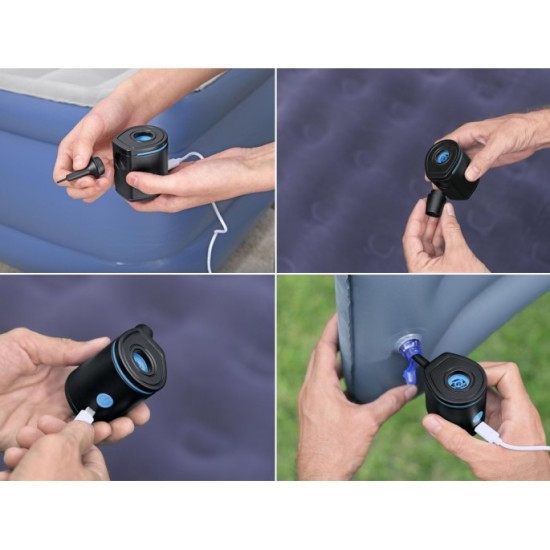 Bestway Elektrická pumpa USB Air PowerTouch Pocket + nádstavce