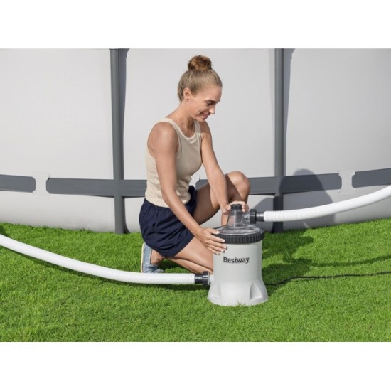 Bestway 58870 Bazénové filtračné čerpadlo Polysphere, bazénová filtrácia 5678 l/h + Filtračné guličky 240g v balení