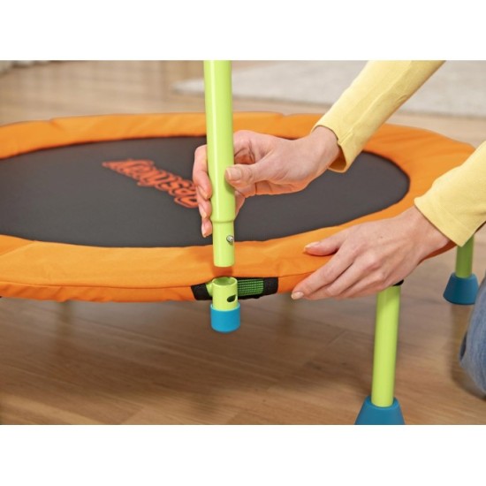 BESTWAY 59100, Trampolína WonderJump 91 x 96 cm s rúčkou pre deti, nosnosť 25kg