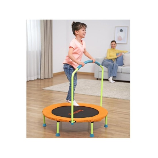 BESTWAY 59100, Trampolína WonderJump 91 x 96 cm s rúčkou pre deti, nosnosť 25kg