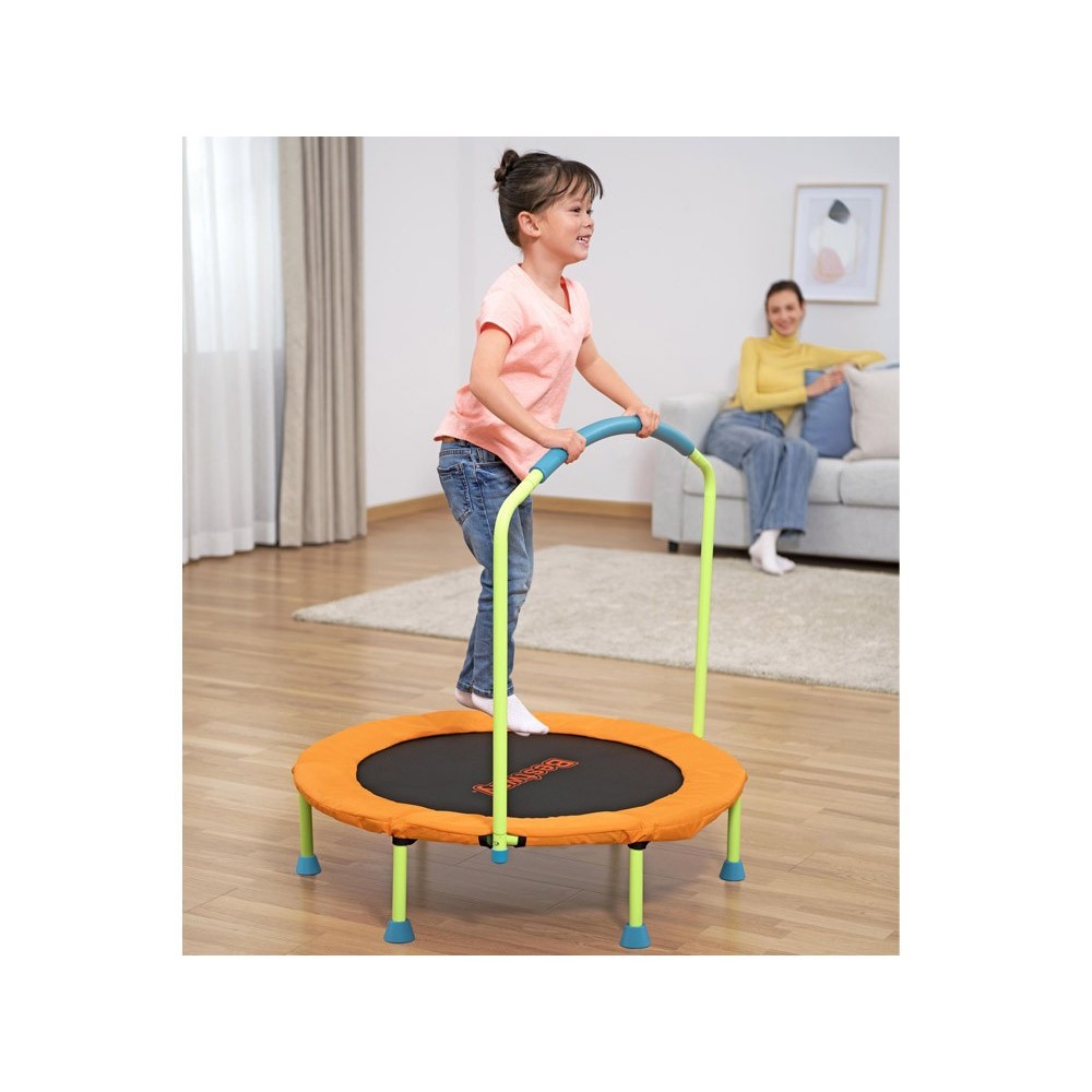 BESTWAY 59100, Trampolína WonderJump 91 x 96 cm s rúčkou pre deti, nosnosť 25kg