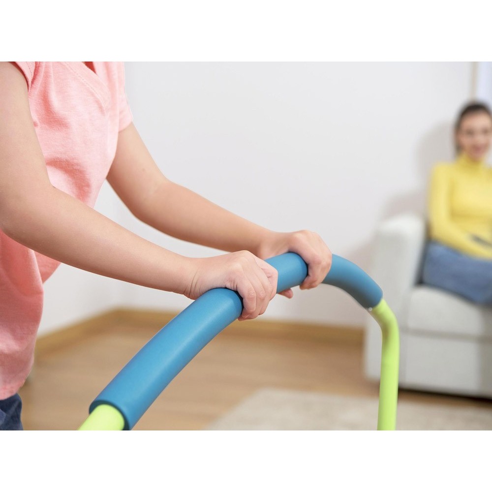 BESTWAY 59100, Trampolína WonderJump 91 x 96 cm s rúčkou pre deti, nosnosť 25kg