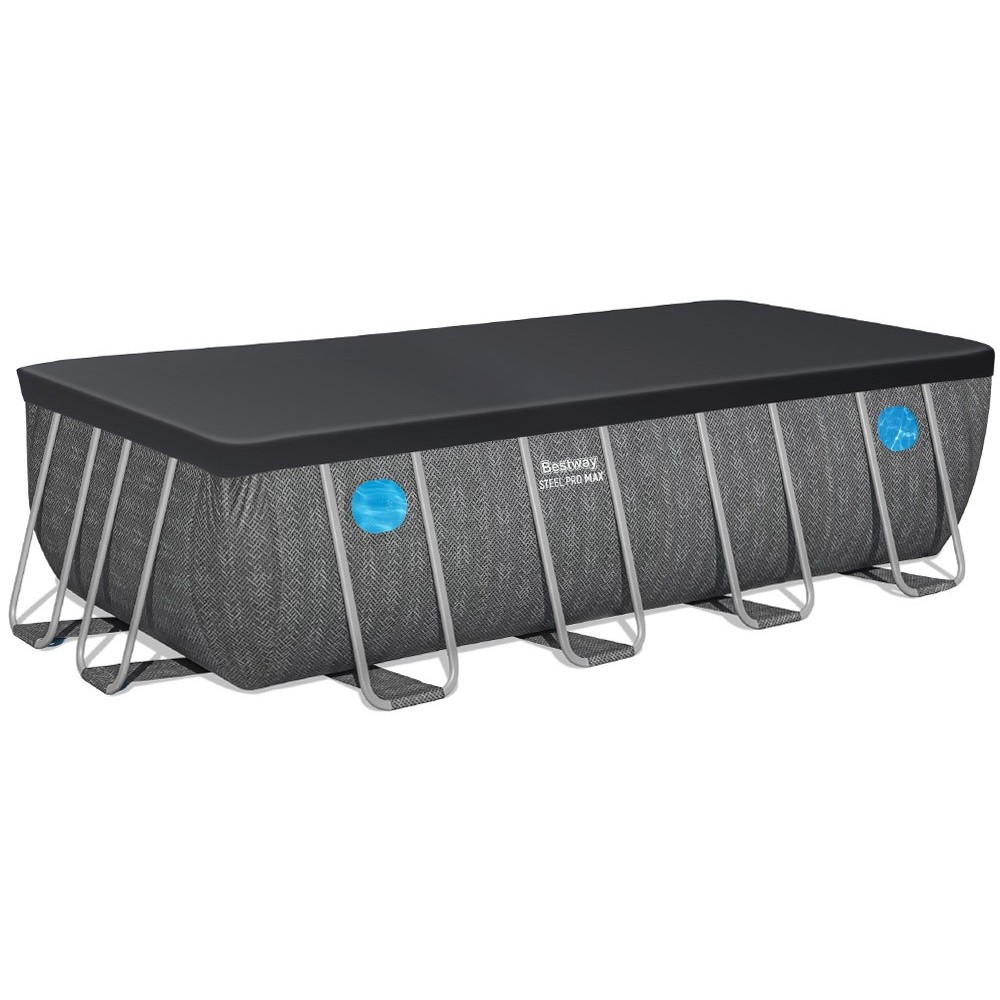 BESTWAY 561MB Bazén s kovovou konštrukciou Steel Pro Max Splashview 488 x 244 x 122 cm, kartušová filtrácia