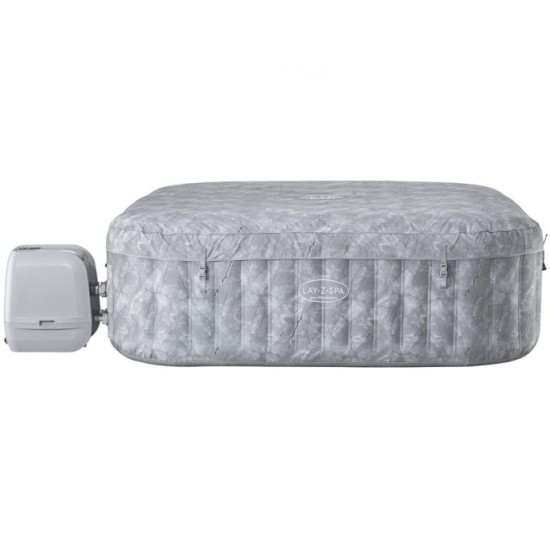 Bestway 6001Q Vírivka Lay-Z-Spa San Francisco Pro 7 Wi-Fi Aplikácia, LED svetlo, 5 vankúšov, pre 7 osôb