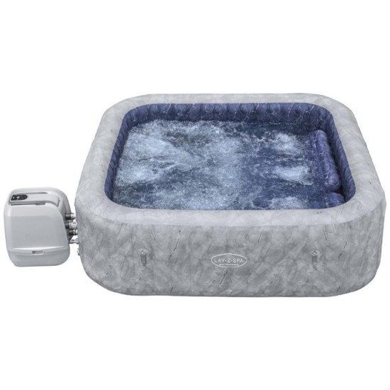 Bestway 6001Q Vírivka Lay-Z-Spa San Francisco Pro 7 Wi-Fi Aplikácia, LED svetlo, 5 vankúšov, pre 7 osôb