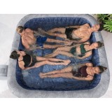 Bestway 6001Q Vírivka Lay-Z-Spa San Francisco Pro 7 Wi-Fi Aplikácia, LED svetlo, 5 vankúšov, pre 7 osôb