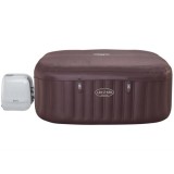 Bestway Lay-z-Spa Maldives Air WiFi aplikácia s LED svetlom pre 7 osôb, hnedá