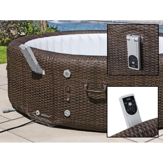 Bestway 6001P Vírívka Lay-Z-Spa Bali SMART Air Jet Jacuzzi s WIFI aplikáciou, pre 7 osôb, priemer 216cm
