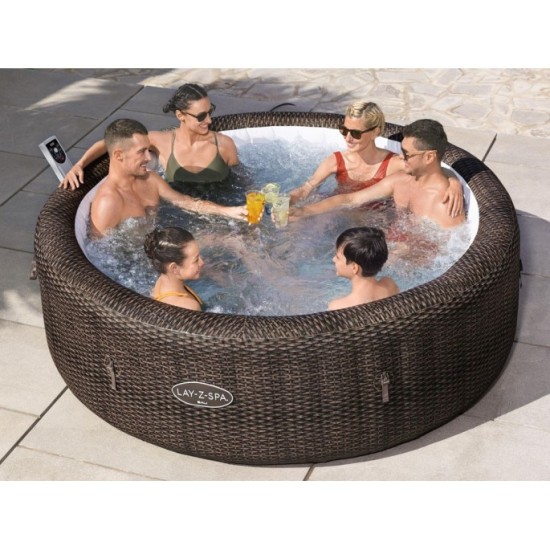 Bestway 6001P Vírívka Lay-Z-Spa Bali SMART Air Jet Jacuzzi s WIFI aplikáciou, pre 7 osôb, priemer 216cm