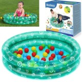Bestway 51141 Detský Nafukovací Bazén 91cm x 20cm + 50ks loptičky