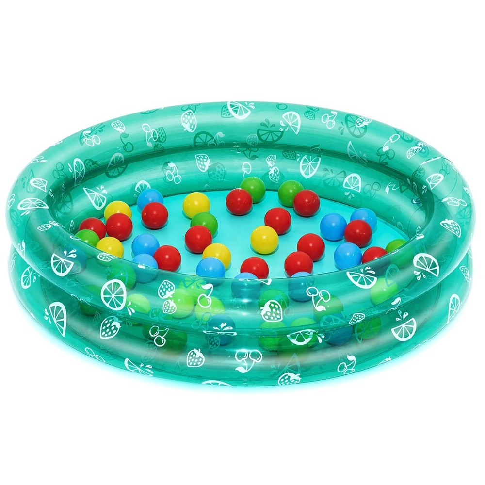 Bestway 51141 Detský Nafukovací Bazén 91cm x 20cm + 50ks loptičky