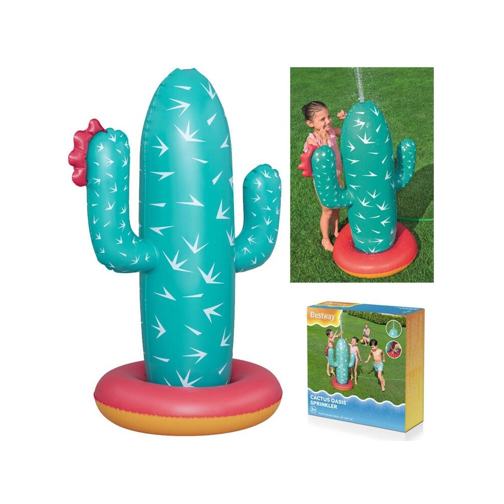Bestway 52733 Nafukovacia Striekajúca Fontána KAKTUS OASIS 104cm