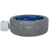 Bestway 6001T Vírivka Jacuzzi Lay-Z-Spa Santorini Smart HydroJet Pro 7 s LED svetlom, pre 7 osôb + 5 vankúšov + WIFI Aplikácia
