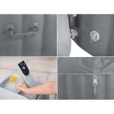 Bestway 6001T Vírivka Jacuzzi Lay-Z-Spa Santorini Smart HydroJet Pro 7 s LED svetlom, pre 7 osôb + 5 vankúšov + WIFI Aplikácia