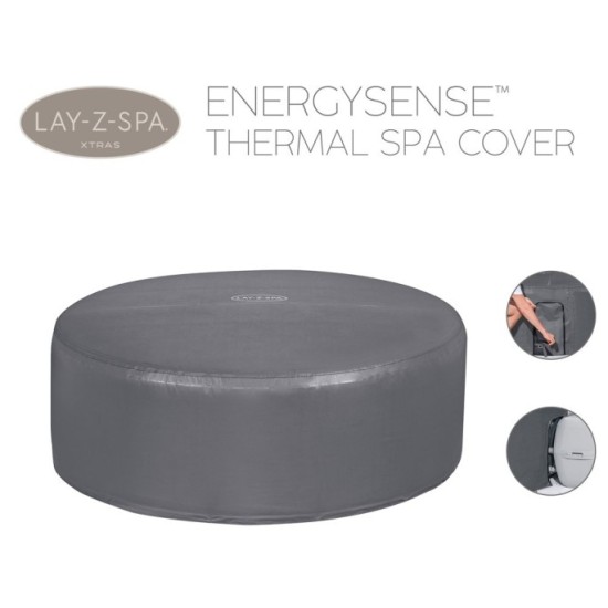 BESTWAY 60317 Kompletný Termokryt Lay-Z-Spa Xtras EnergySense Plus na vírivku, rozmer 180 x 66cm