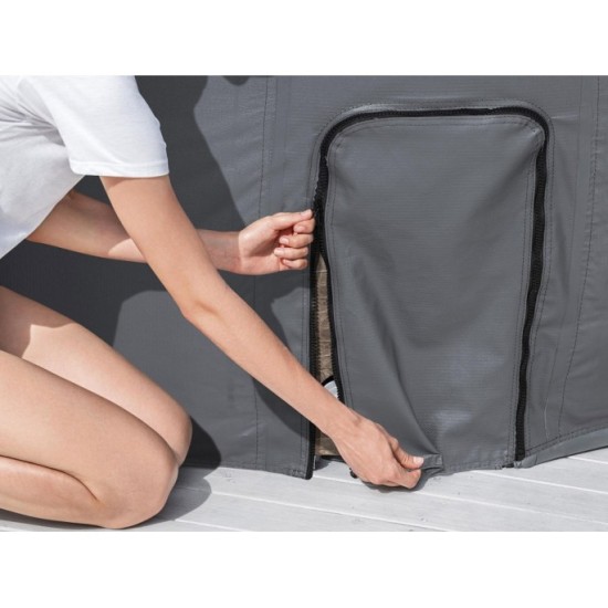 BESTWAY 60318 Kompletný Termokryt Lay-Z-Spa Xtras EnergySense Plus na vírivku, rozmer 196 x 71cm